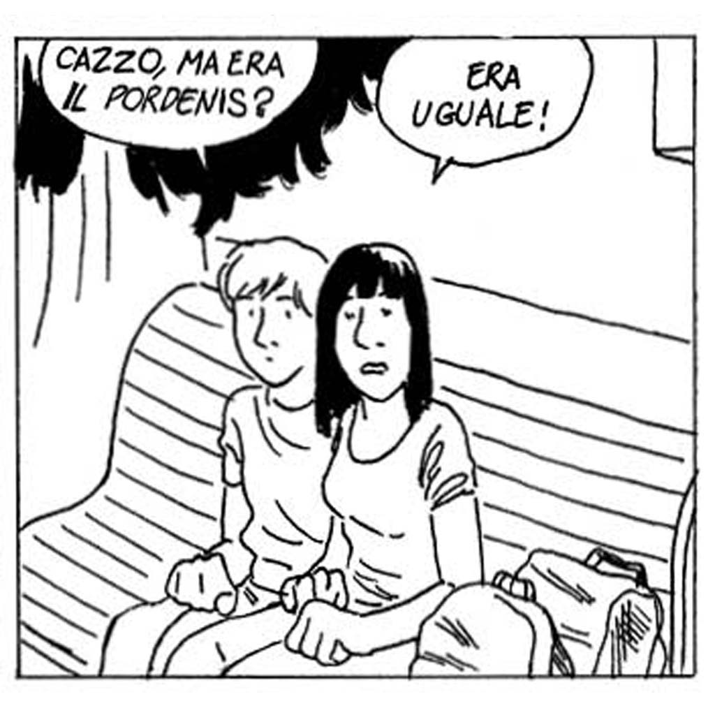 Marcello e Giuseppina fumetto breve