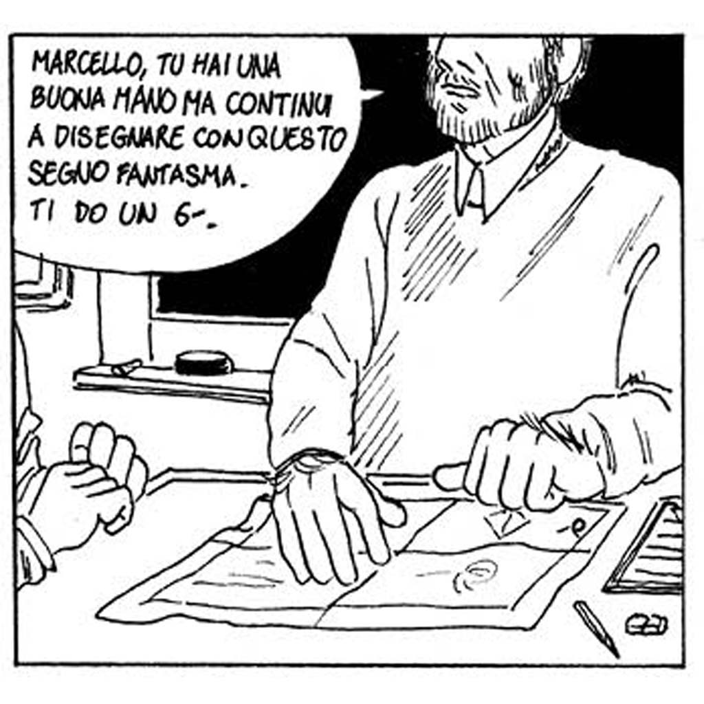 Marcello e Giuseppina fumetto breve