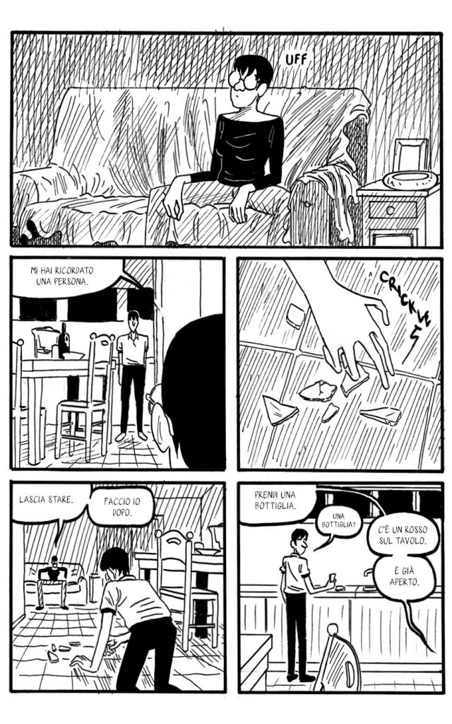 storia a fumetti - francesco saresin- una stupida necessità - webcomic